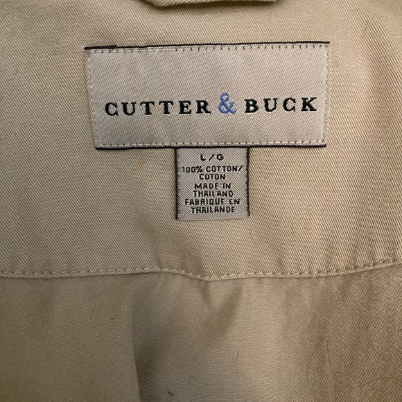 Cutter & Buck Tan Windbreaker Jacket - Picture 8 of 10